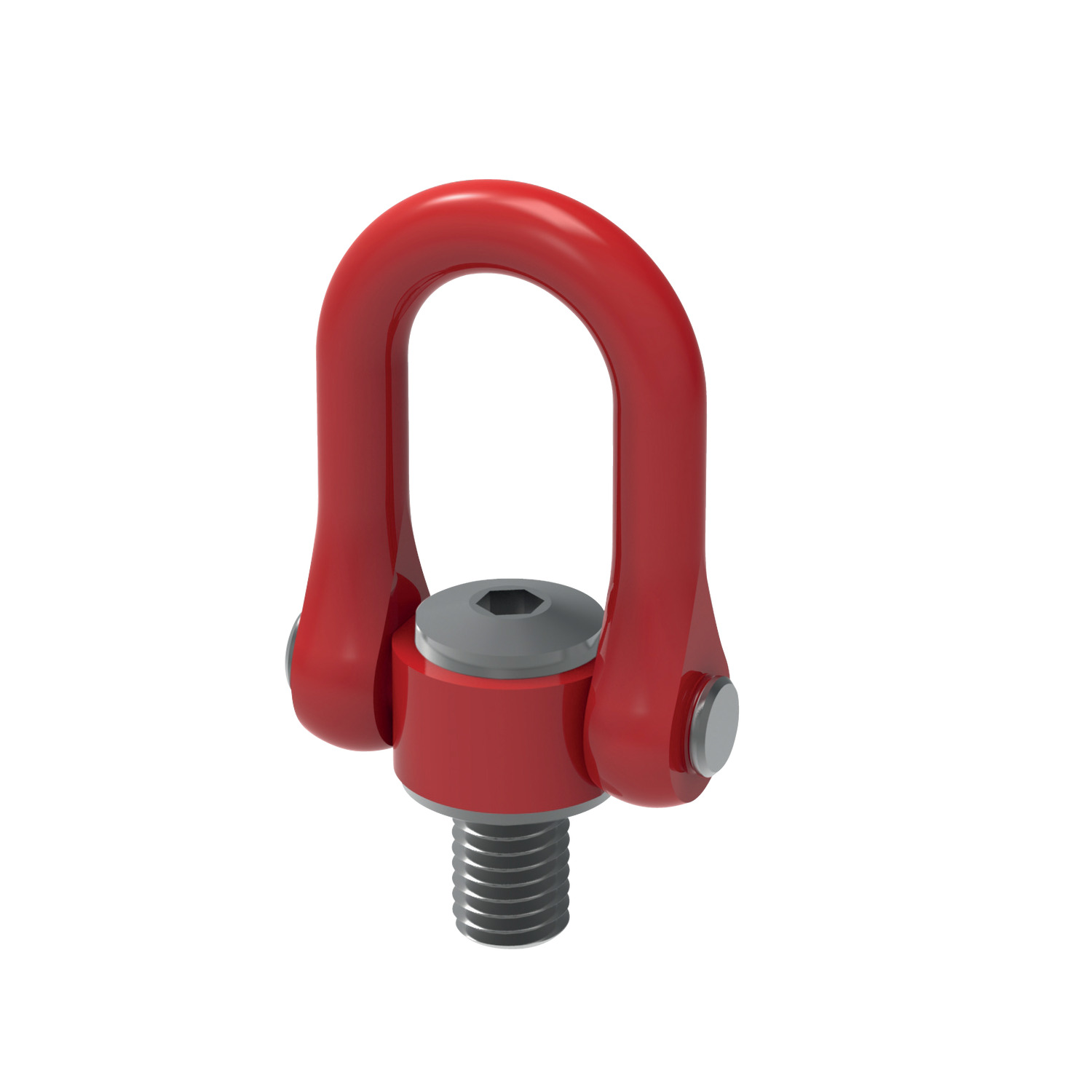 Mega Double Swivel Shackles  Male Ultra heavy duty double swivel lifting rings. M64 to M100 and for loads up to 50 tons per ring.